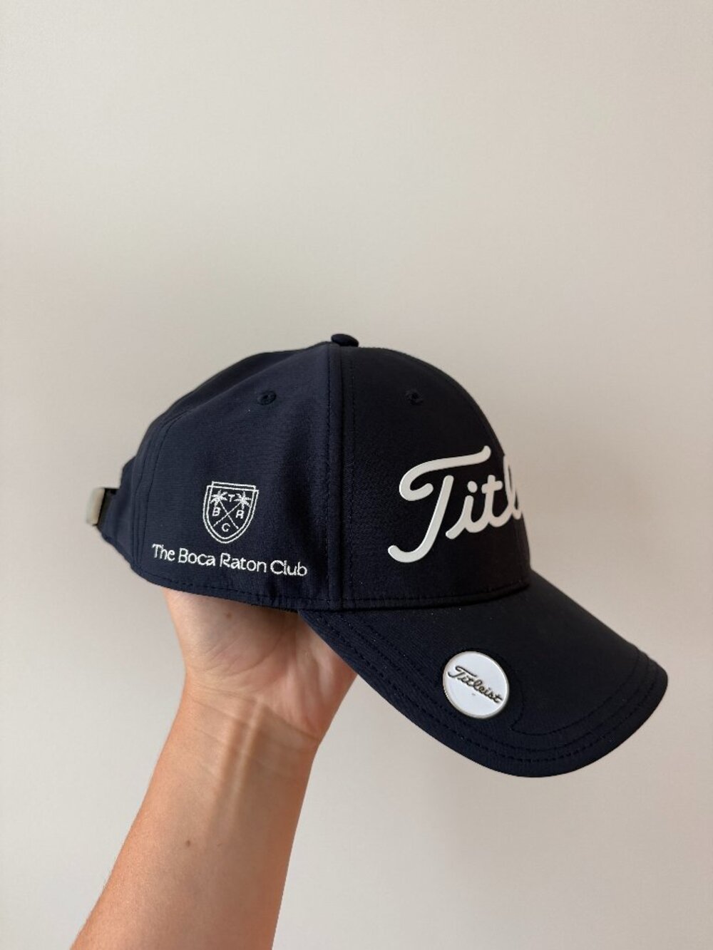 The Boca Raton Club x Titleist Blue Golf Hat
